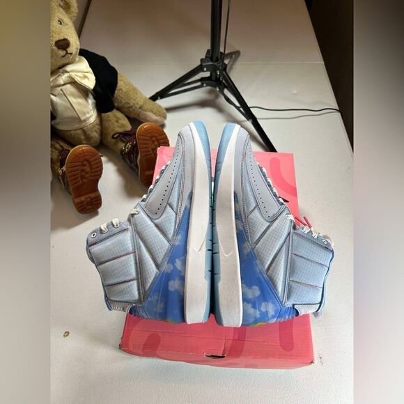 *Brand New* Size 10.5 - Jordan 2 Retro x J. Balvin Blue 2022 - Picture 3 of 13